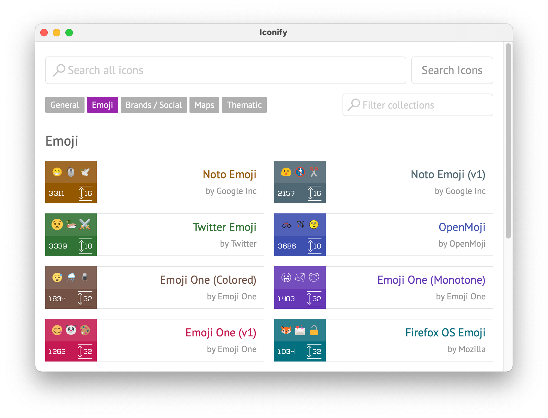 Iconify for Sketch: 浏览合集