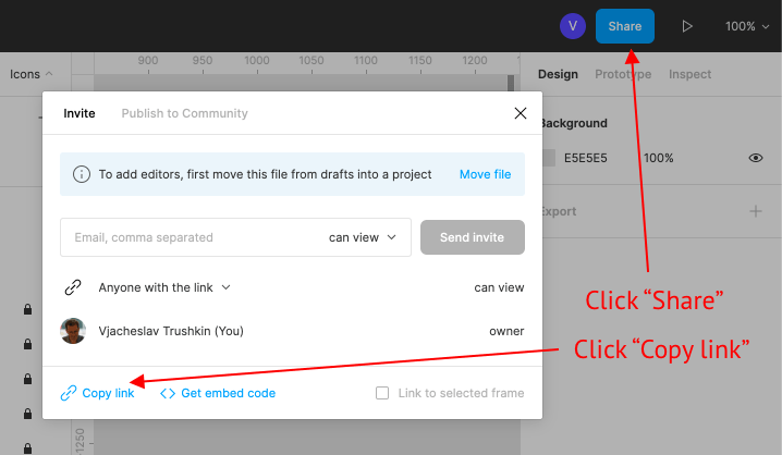 如何在 Figma 中获取文件 ID